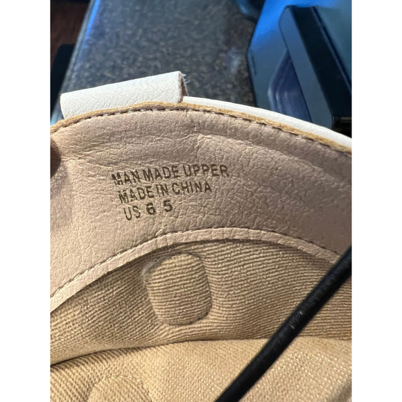 New Altar’d State Slouchy Lauren White Cowboy Boots - Picture 6 of 10